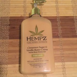 Hempz cinnamon sugar and vanilla - limited edition